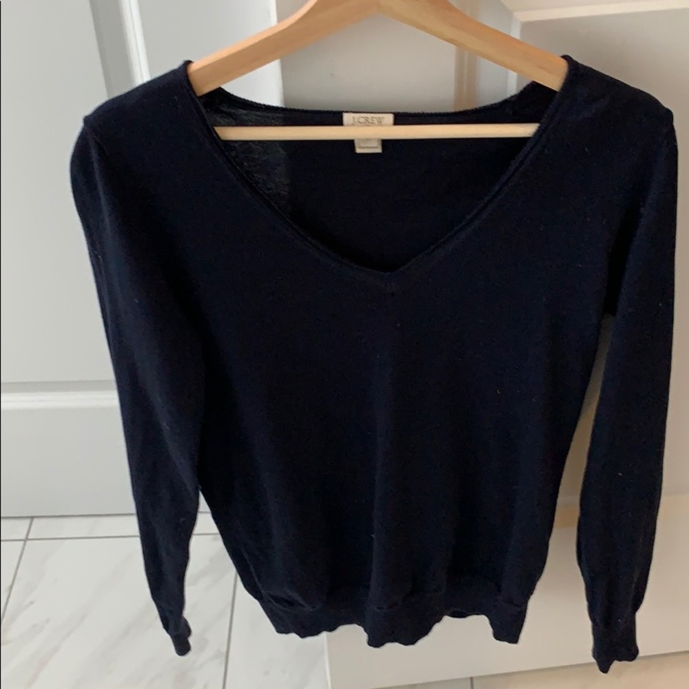 j.crew knit sweater sz medium